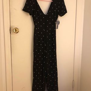 BNWT ✨ Amuse Society Jumpsuit ⚪️⚫️